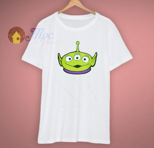 Toy Story Pizza Disney Pixar Alien Face T Shirt