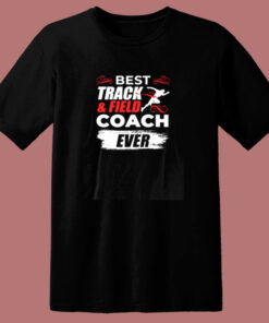 Track And Field Sport Coach 80s T Shirt Track And Field Sport Coach 80s T Shirt