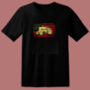Tractor American Flag Farming Vehicles Cars 80s T Shirt