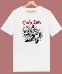 Travis Barker Circle Jerks T Shirt Style