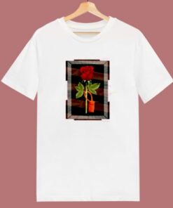 Travis Scott 1 Redrum Rose 80s T Shirt