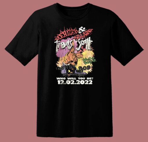 Travis Scott Heroes and Villains T Shirt Style