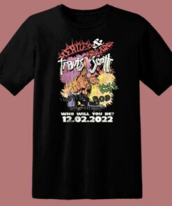Travis Scott Heroes and Villains T Shirt Style