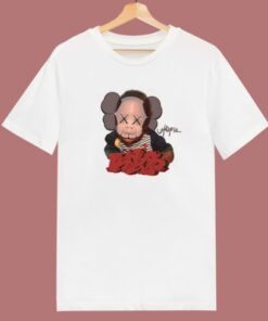 Travis Scott Utopia Kaws T Shirt Style