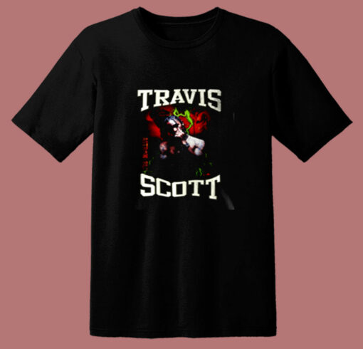 Travis Scott Vintage 90s Hip Hop Rap 80s T Shirt