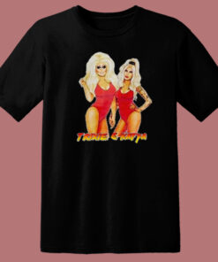 Trixie and Katya Swimsuit T Shirt Style Trixie and Katya Swimsuit T Shirt Style