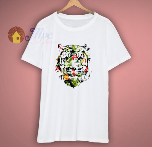 Tropical Tiger T Shirt