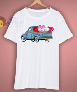 Truckload of Hearts Valentine Day T Shirt
