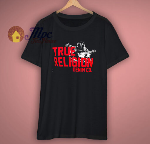 True Religion Music Band T Shirt