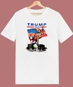 Trump Drain The Swamp With Melania 80s T Shirt