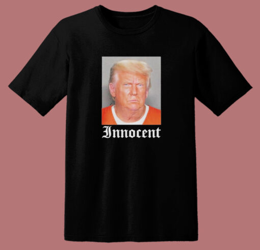 Trump Innocent 80s T Shirt Style