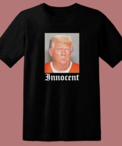 Trump Innocent 80s T Shirt Style