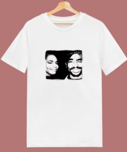 Tupac And Aaliyah 80s T Shirt
