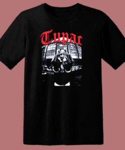 Tupac Shakur Birds Middle Finger 80s T Shirt