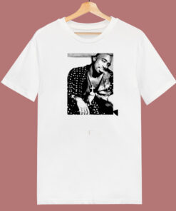Tupac Shakur Smoke Poster 80s T Shirt 1