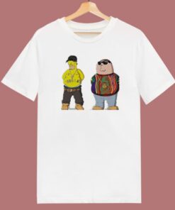 Tupac Simpson And Peter Dad Real Hip T Shirt Style