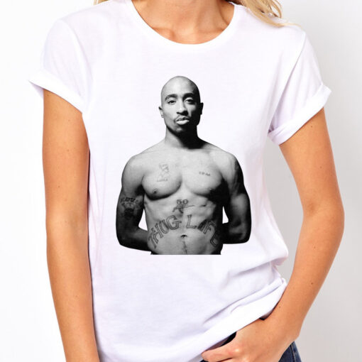 Tupac Thug Life Rapper T Shirt