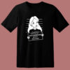 Twisted Punk Disney Alice In Wonderland Mugshot 80s T Shirt
