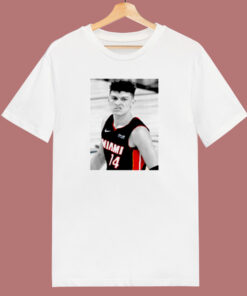 Tyler Herro Snarl Lip Raise Miami Heat Nba Finals 80s T Shirt Tyler Herro Snarl Lip Raise Miami Heat Nba Finals 80s T Shirt