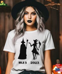 1623 2023 Witches Shirt Halloween Classic Hoodie