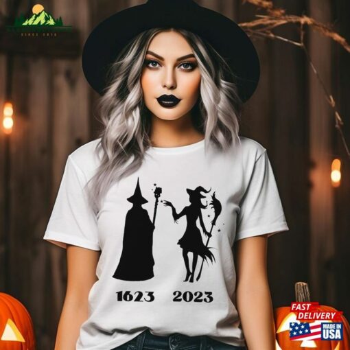 1623 2023 Witches Shirt Halloween Classic Hoodie