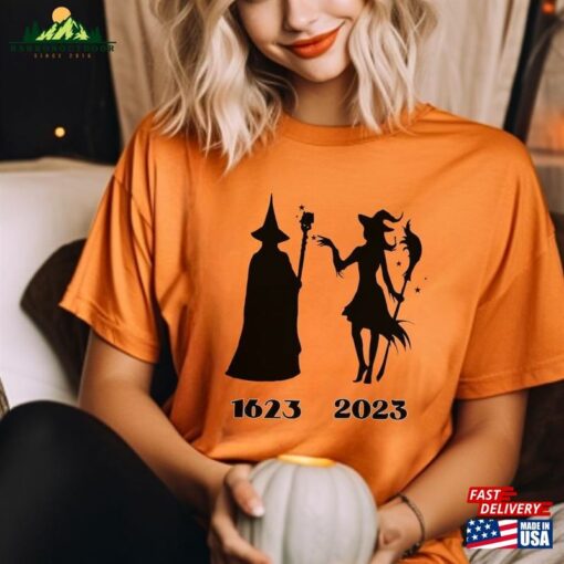 1623 2023 Witches Shirt Halloween Classic Hoodie