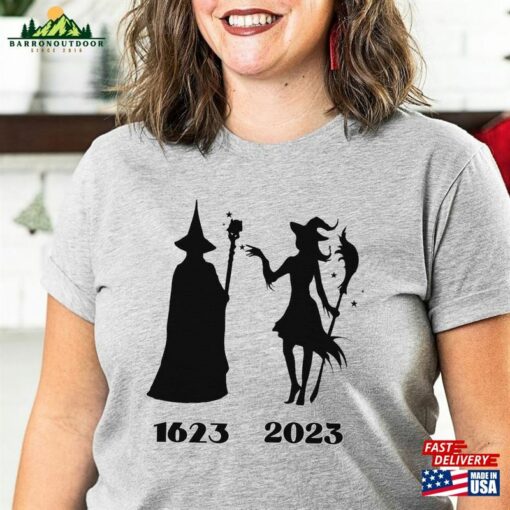 1623 2023 Witches Shirt Halloween Classic Hoodie