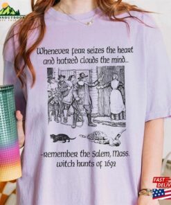 1692 Salem Witch Hunt Shirt Massachusetts Trials Tee Vintage Halloween Witchcraft T Shirt Unisex Hoodie 3