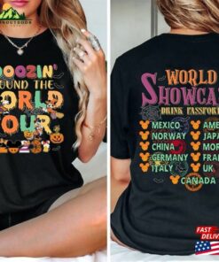 2 Sided Epcot World Tour Halloween Shirt Boozin Around The 2023 Unisex Hoodie 2 2 Sided Epcot World Tour Halloween Shirt Boozin Around The 2023 Unisex Hoodie 3