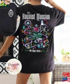 2 Sided The Haunted Mansion Shirt 999 Happy Haunts Disneyland Halloween T-Shirt Sweatshirt 2 2 Sided The Haunted Mansion Shirt 999 Happy Haunts Disneyland Halloween T Shirt Sweatshirt 3