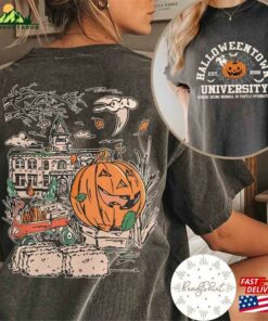 2 Sided Vintage Retro Halloween 1998 Shirt Pumpkin T-Shirt Sweatshirt Hoodie Unisex