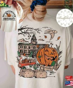 2 Sided Vintage Retro Halloween 1998 Shirt Pumpkin T-Shirt Sweatshirt Hoodie Unisex