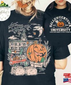 2 Sided Vintage Retro Halloween 1998 Shirt Pumpkin T Shirt Sweatshirt Hoodie Unisex 3