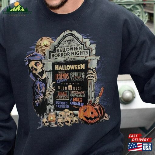 2023 Event T-Shirt Scream Movie Crewneck Sweatshirt Horror Shirt Unisex Hoodie