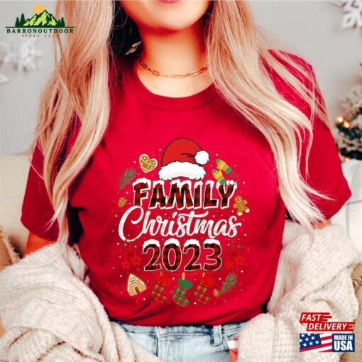 2023 Family Christmas Matching Shirt Pajamas Classic Hoodie