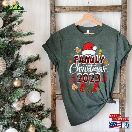 2023 Family Christmas Matching Shirt Pajamas Classic Hoodie