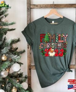 2023 Family Christmas Matching Shirt Pajamas Sweatshirt Hoodie 4