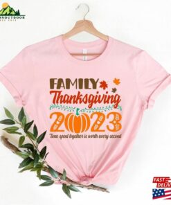 2023 Family Thanksgiving Shirt Matching Happy Hoodie Classic