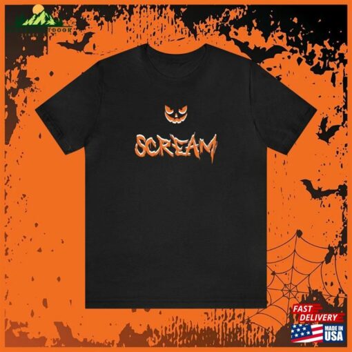 2023 Halloween Quot Scream Shirt Sweatshirt Classic