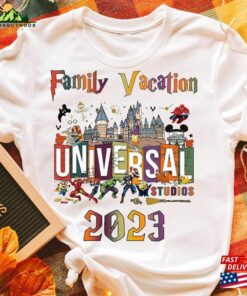 2023 Halloween Super Heroes Custom Universal Family Shirt Vacation Shirts Personalized Matching Dt219 Classic Hoodie