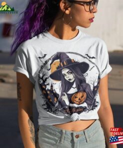 2023 Halloween Unique Gift For Her Town T-Shirt Png Hoodie