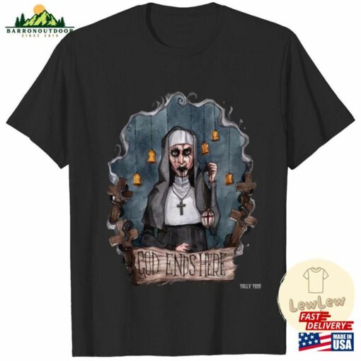 2D Valak Shirt The Conjuring Unisex T-Shirt God Ends Here Sweatshirt Classic