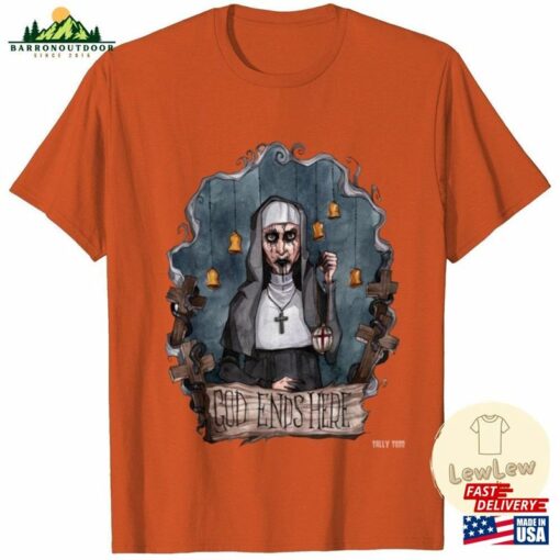 2D Valak Shirt The Conjuring Unisex T-Shirt God Ends Here Sweatshirt Classic