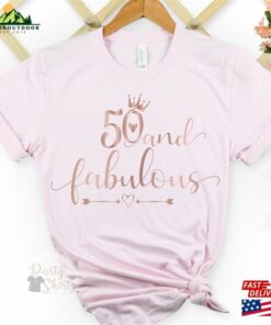 50Th Birthday Tshirt Gift For Women Custom Party Shirt 2023 T Shirt Classic 3