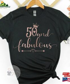 50Th Birthday Tshirt Gift For Women Custom Party Shirt 2023 T Shirt Classic 4