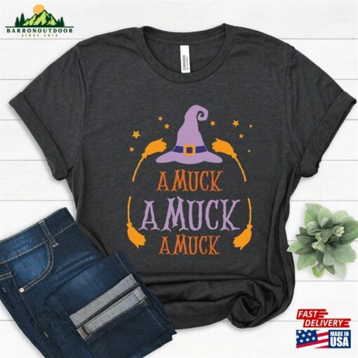 A Muck Shirt Scary Halloween Tee Spooky T-Shirt Sweatshirt