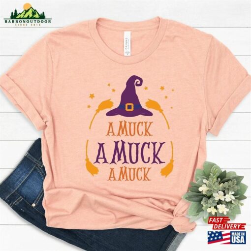 A Muck Shirt Scary Halloween Tee Spooky T-Shirt Sweatshirt