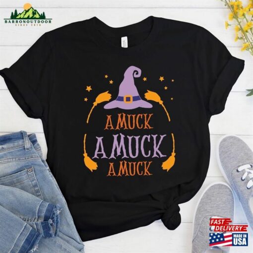 A Muck Shirt Scary Halloween Tee Spooky T-Shirt Sweatshirt