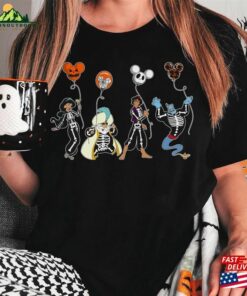 Aladdin Skeleton Balloon Mickey Halloween Mummy Costume T-Shirt Hoodie