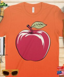 Apple Costume Halloween Shirt Spooky Fresh Fruit Outfit For Trick Or Treating Sweatshirt T Shirt 4